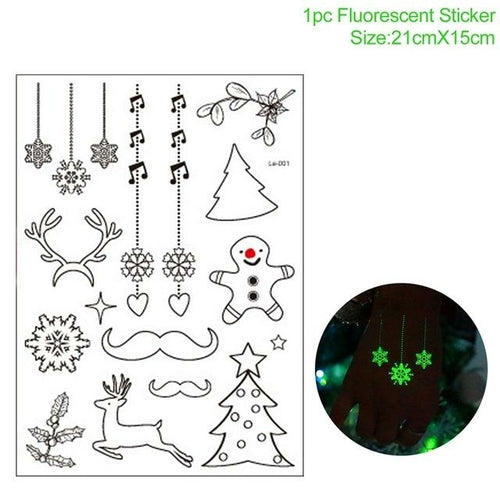 Christmas Window Stickers Christmas Decorations for Home Navidad 2021