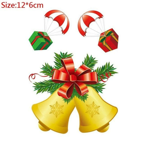 Christmas Window Stickers Christmas Decorations for Home Navidad 2021