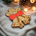 Christmas Bells Wooden Christmas Decoration - Home Decor