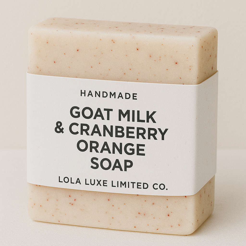Goat Milk and Cranberry Orange Soap