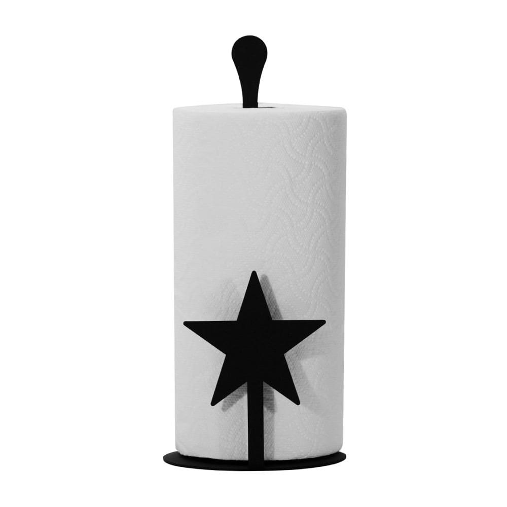 Wrought Iron Counter Top Star Paper Towel Holder